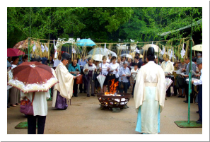 池島殿祭写真